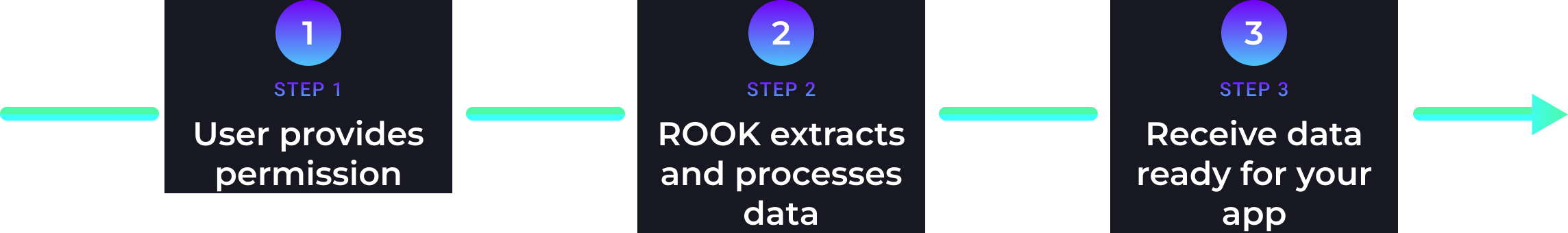 ROOK centralizes the connection to wearables and health apps through a single API and SDK.